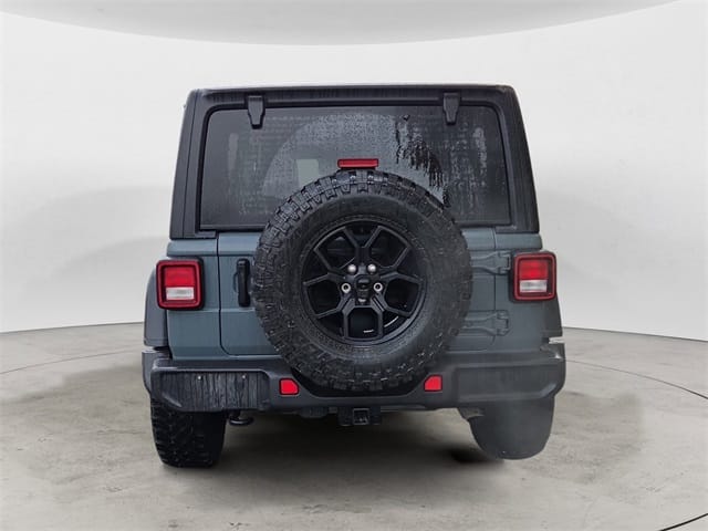 Used 2024 Jeep Wrangler Willys 4D Sport Utility – 1C4PJXDG4RW267518 full