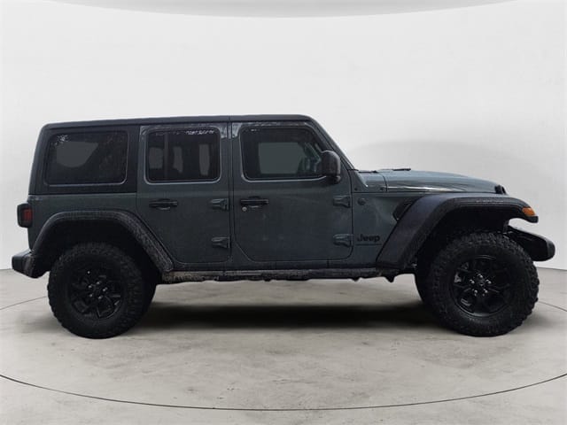 Used 2024 Jeep Wrangler Willys 4D Sport Utility – 1C4PJXDG4RW267518 full